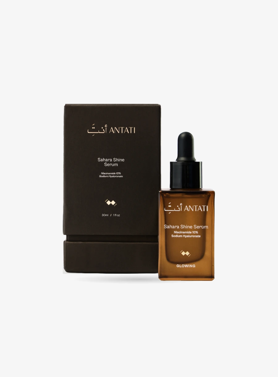 Antati Sahara Shine Serum 30 ml dropper bottle