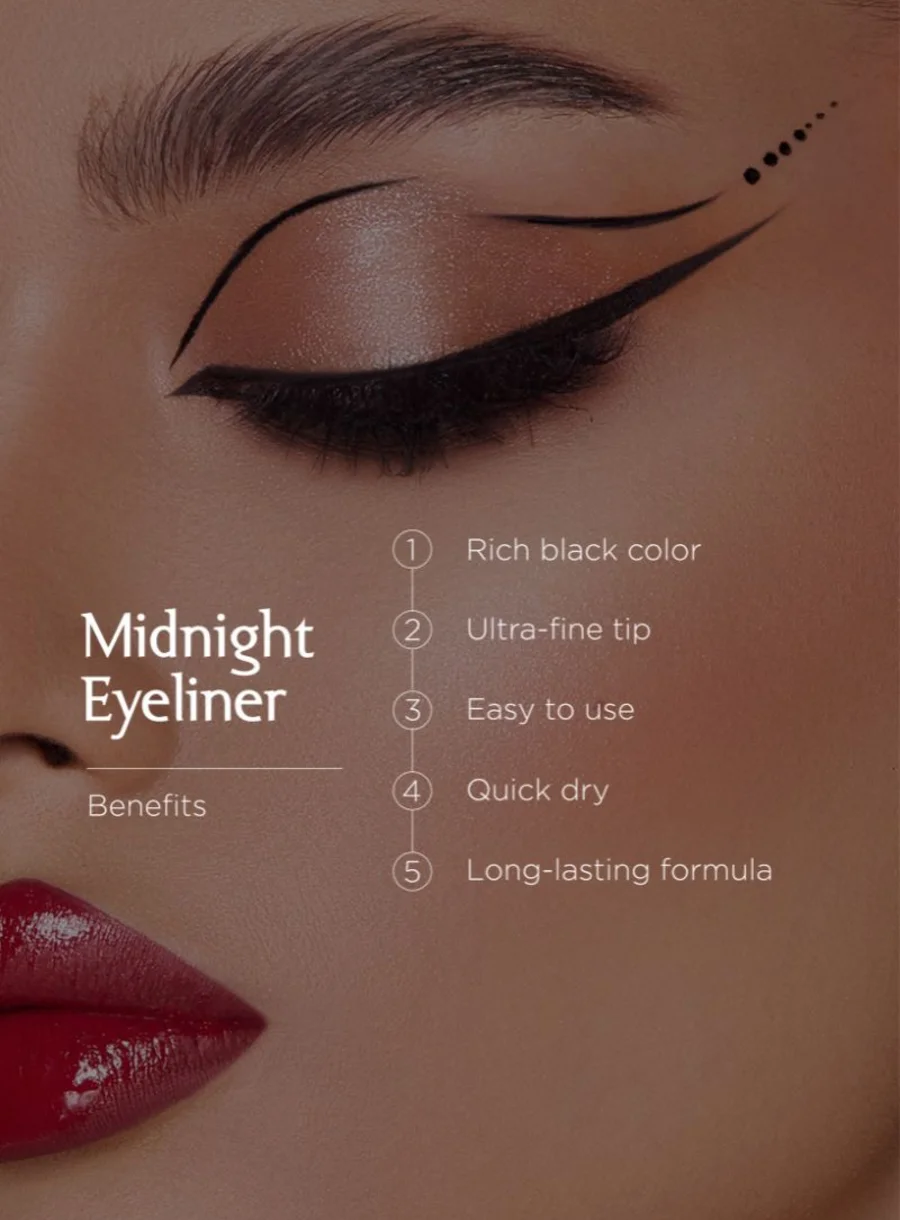 Bex Beauty Midnight Liquid Eyeliner – view 5
