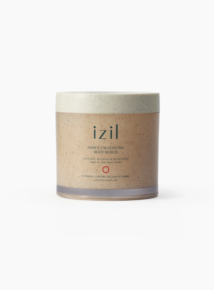 izil Amber Exfoliating Body Scrub 275 g jar