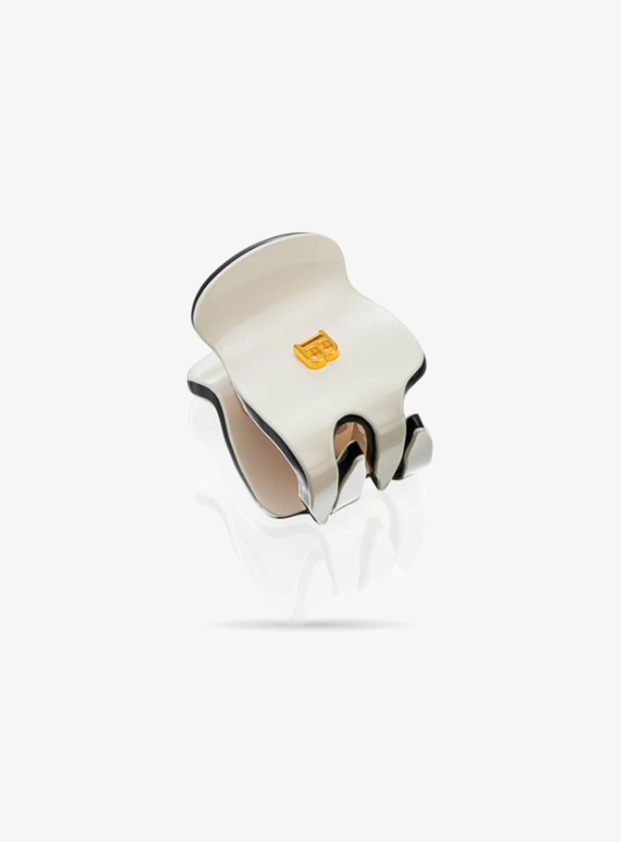 Balmain Hair Pince à Cheveux Extra Small White/Black
