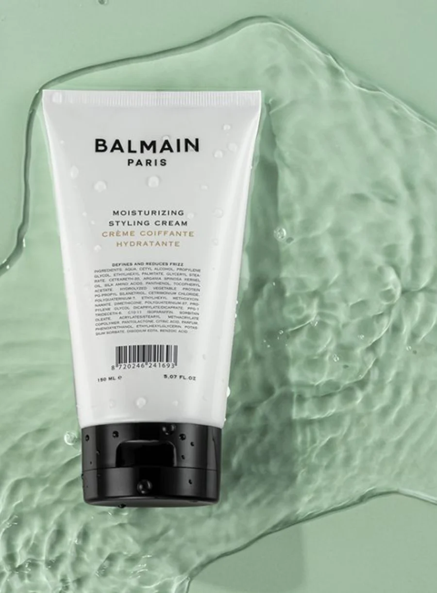 Balmain Hair Moisturizing Styling Cream – in use