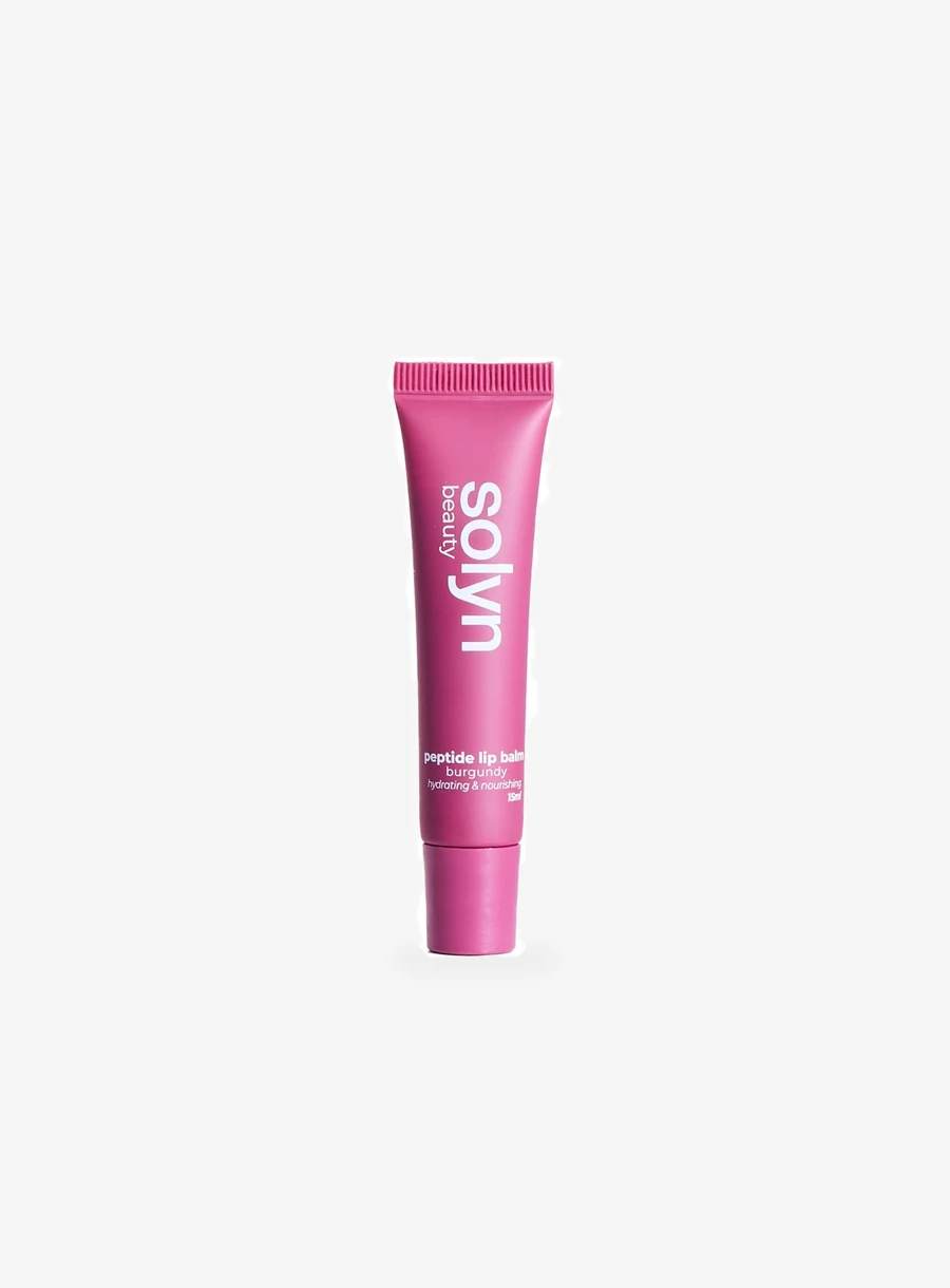 Solyn Peptide Lip Balm Burgundy