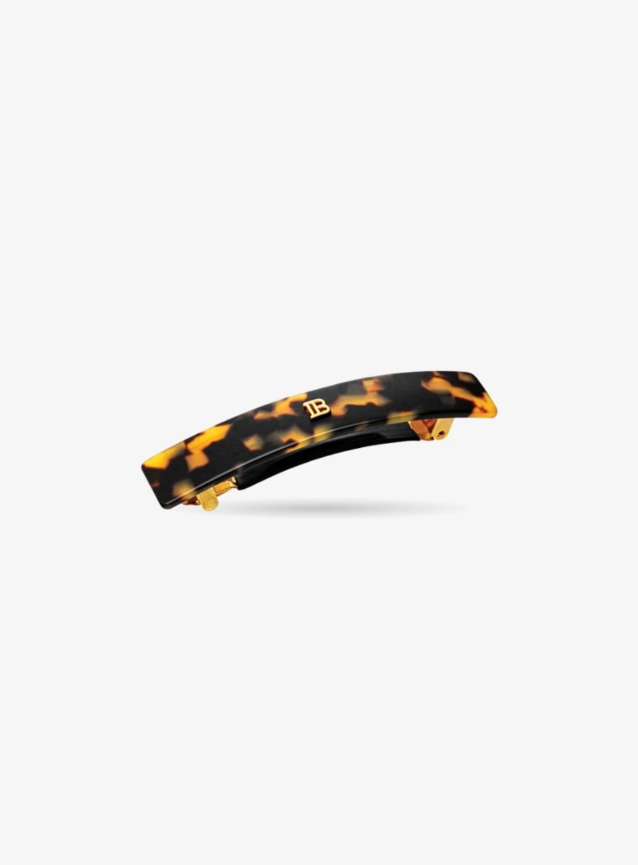 Balmain Hair Barrette pour Cheveux Medium Tortoise