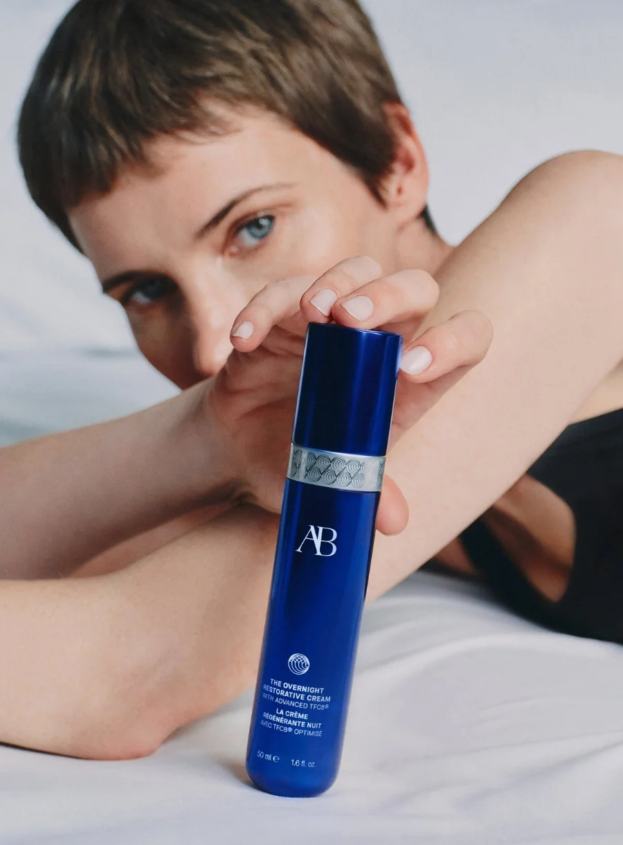 Augustinus Bader The Overnight Restorative Cream – in use