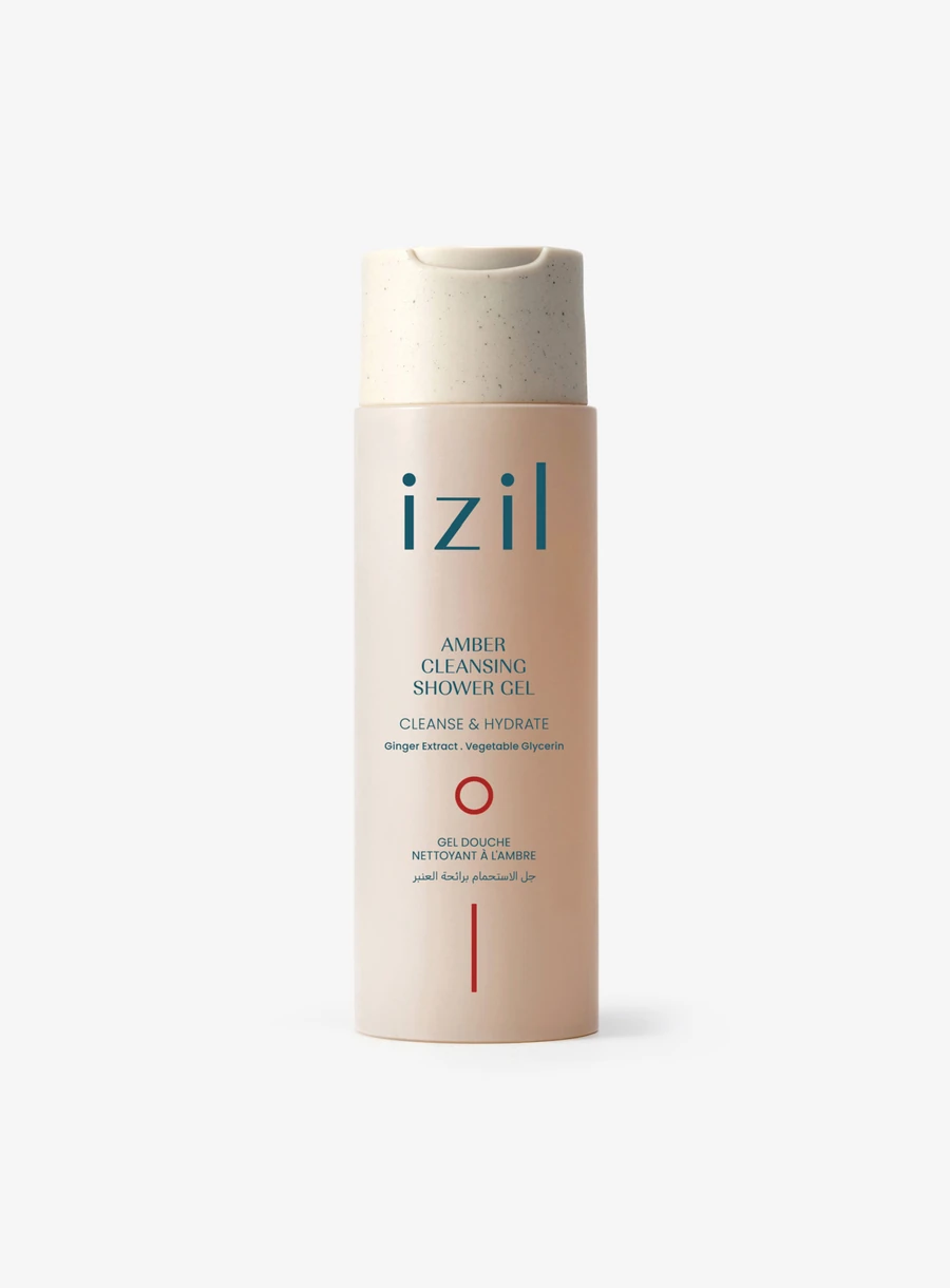 izil Amber Cleansing Shower Gel 240 ml bottle