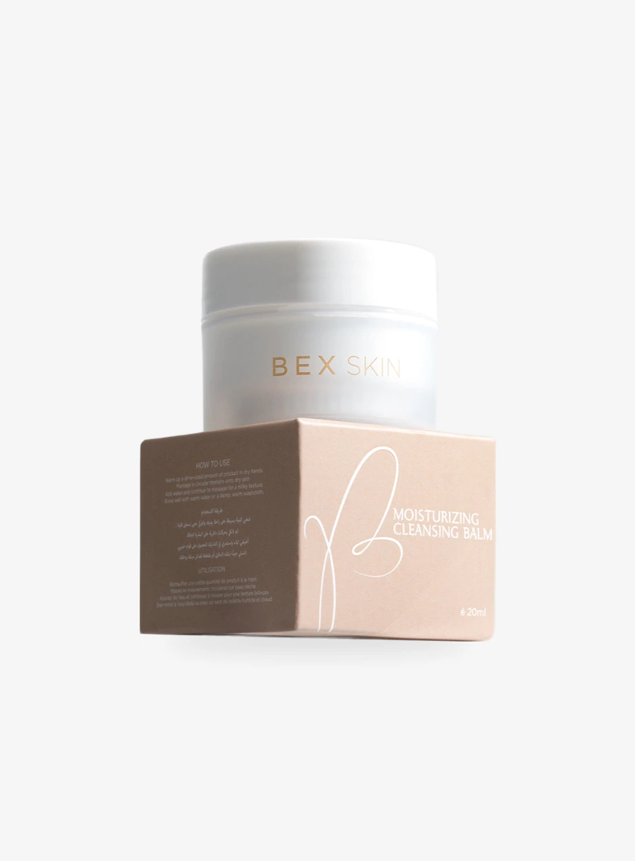 Bex Beauty Moisturizing Cleansing Balm Mini 20 ml travel jar