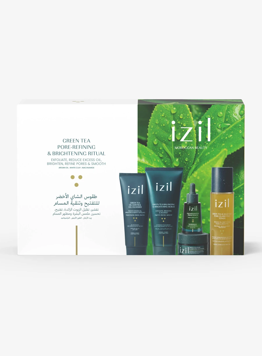 izil Green Tea Pore-Refining & Brightening Ritual