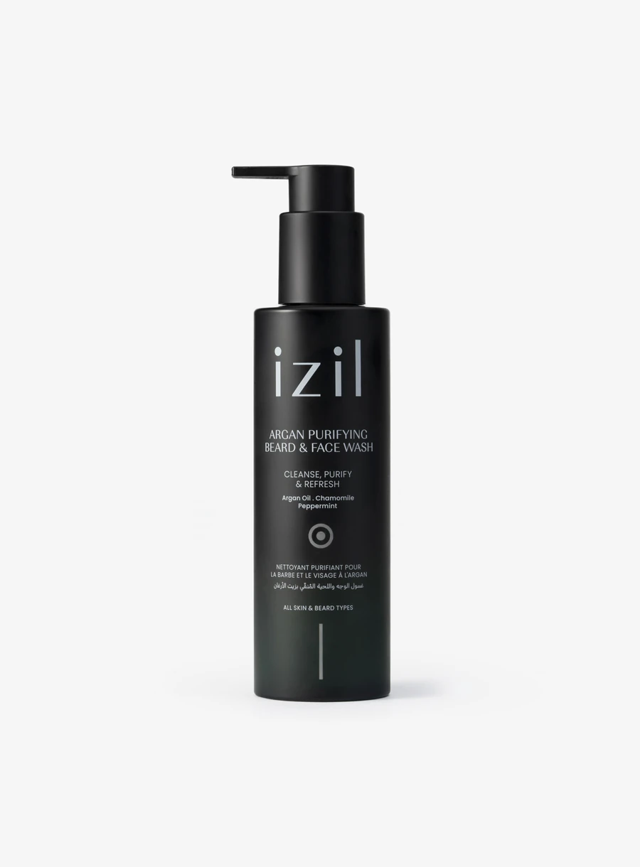 izil Argan Purifying Beard & Face Wash