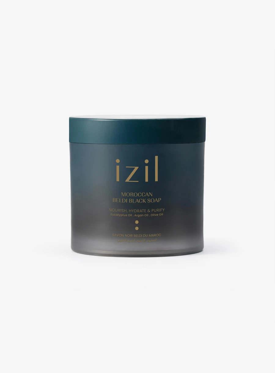 izil Moroccan Beldi Black Soap
