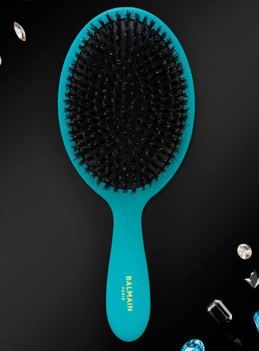 Balmain Hair Limited Edition Legacy Spa Brush – in use