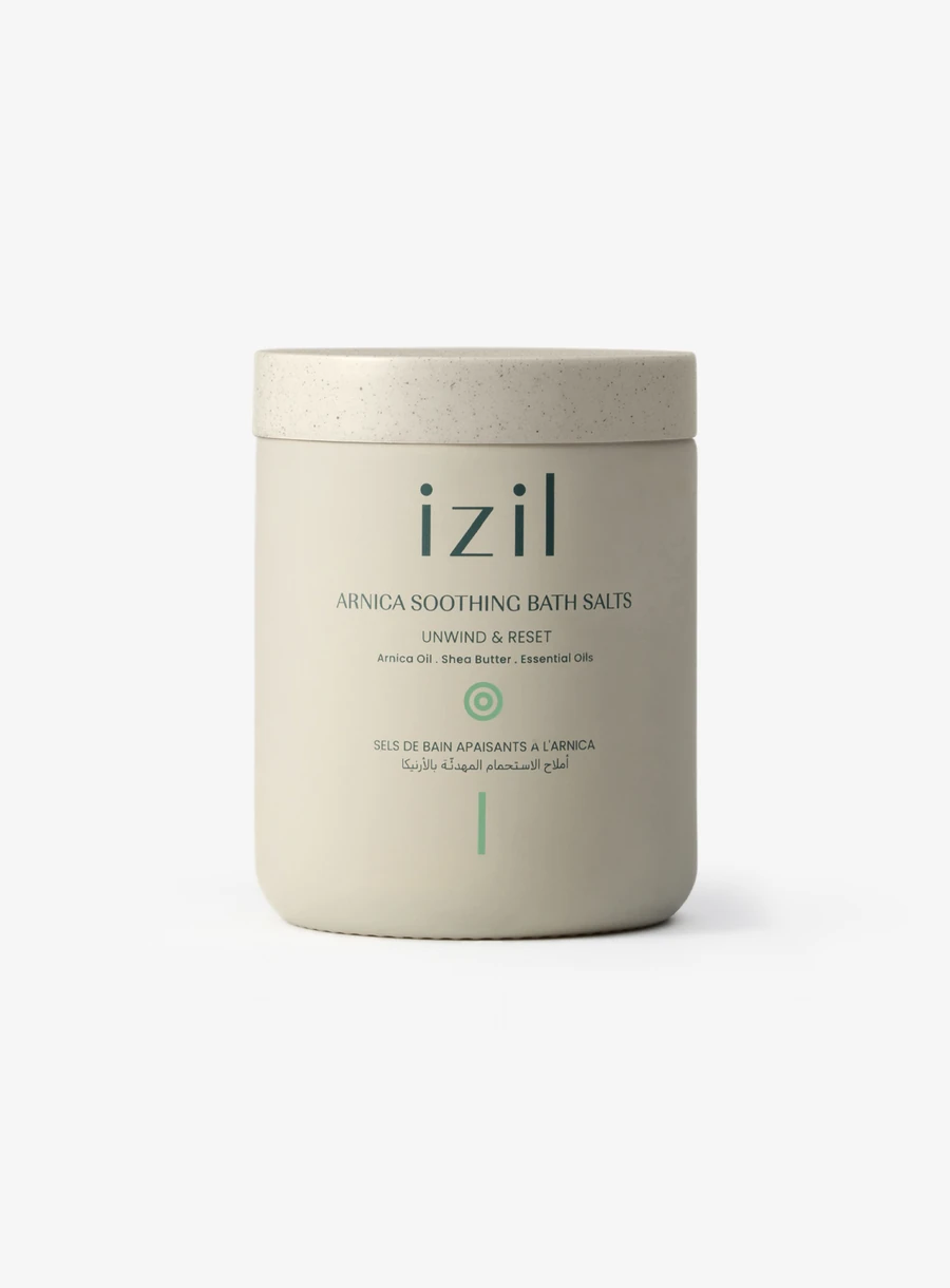 izil Arnica Soothing Bath Salts 260 g jar