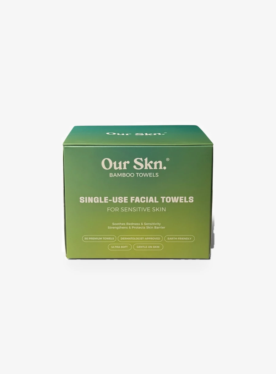 Our Skn Bamboo Single-Use Facial Towels