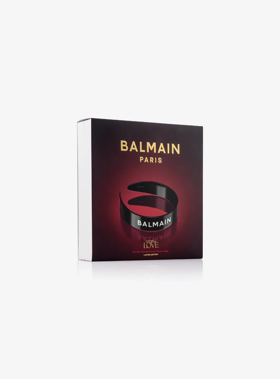 Balmain Hair Locks of Love Acetate Headband Large – with box