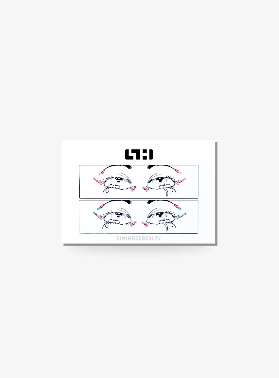 Simihaze Beauty EYE PLAY Angel Pack stick-on gem sheet