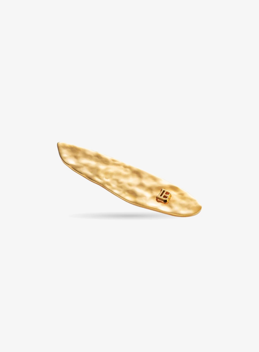 Balmain Hair Limited Edition Printemps Leaf Slide, gold-plated