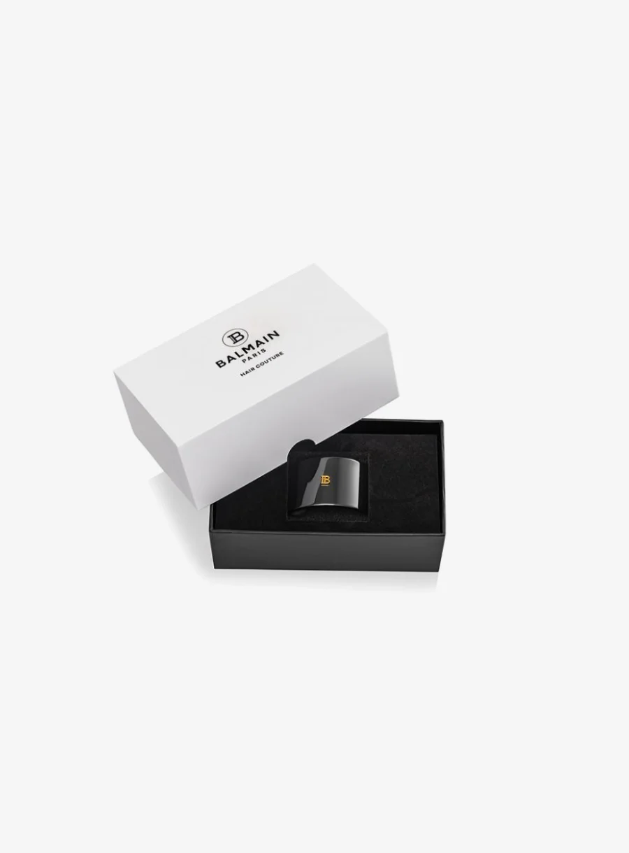 Balmain Hair Elastique pour Cheveux Black – with box