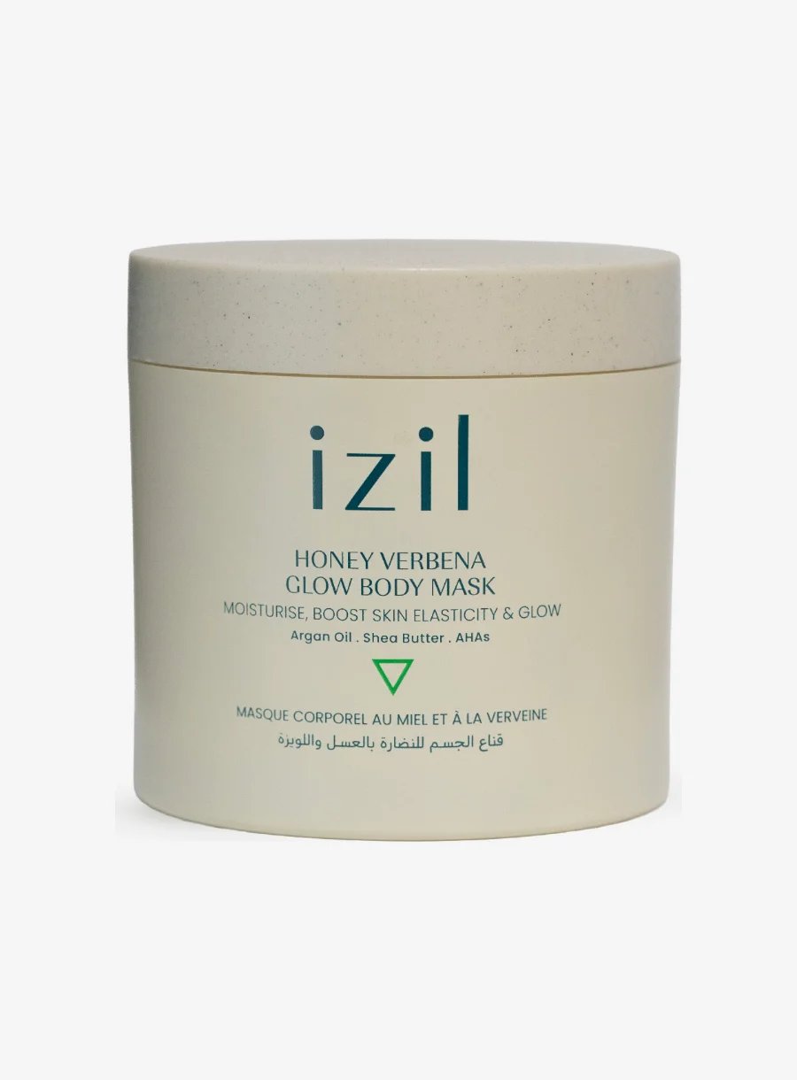 izil Honey Verbena Glow Body Mask 265 g jar