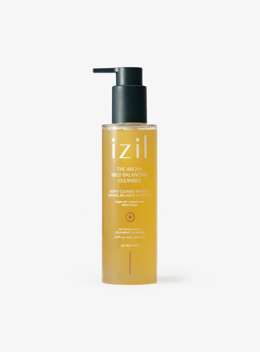 izil The Argan Mild Balancing Cleanser 150 ml bottle