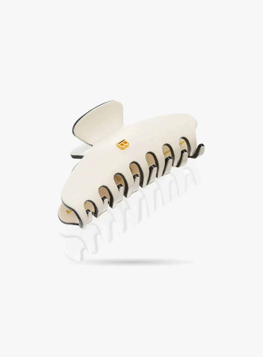 Balmain Hair Pince à Cheveux Medium White/Black