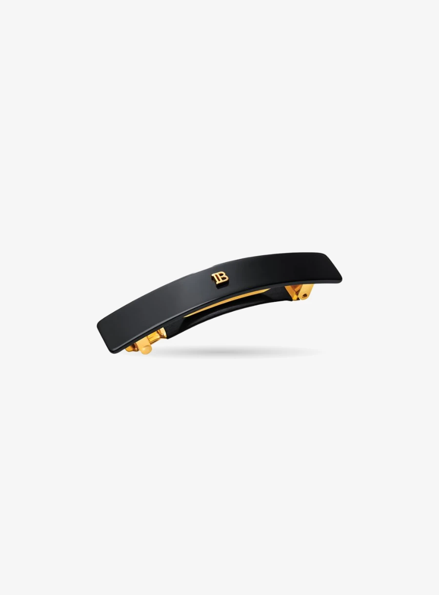 Balmain Hair Barrette pour Cheveux Medium Black