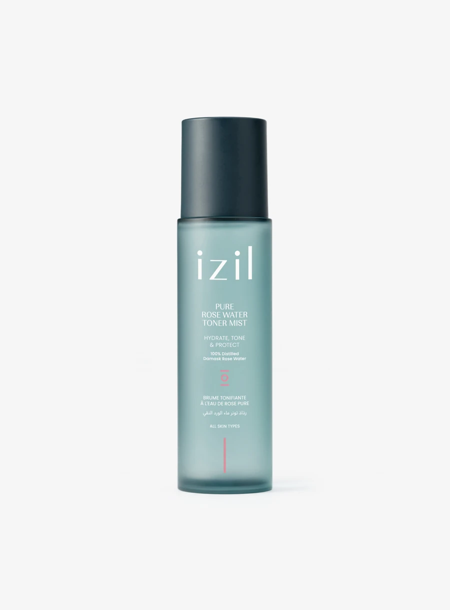 izil Pure Rose Water Toner Mist 180 ml spray bottle