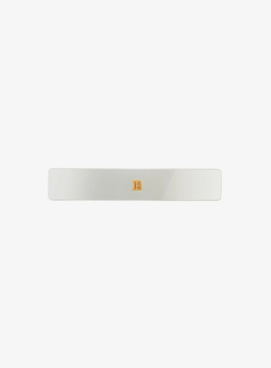 Balmain Hair Barrette pour Cheveux Medium White – view 2