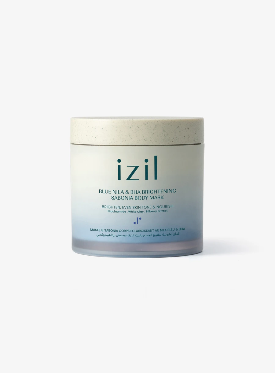 izil Blue Nila & BHA Brightening Sabonia Body Mask