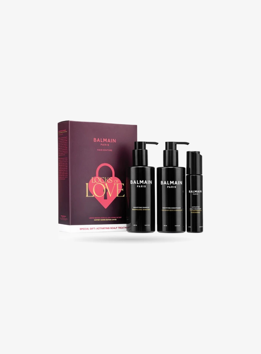 Balmain Hair Limited Edition Locks of Love Homme Gift Set, 3 products