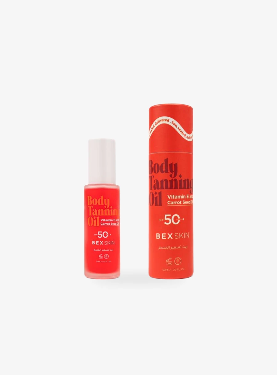 Bex Beauty Body Tanning Oil 50 ml bottle