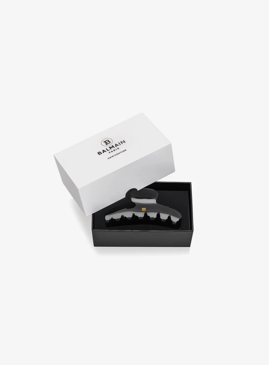 Balmain Hair Pince à Cheveux Large Black – with box