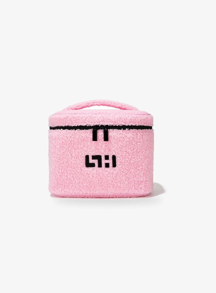 Simihaze Beauty THE EVERYTHING CASE pink terrycloth travel case