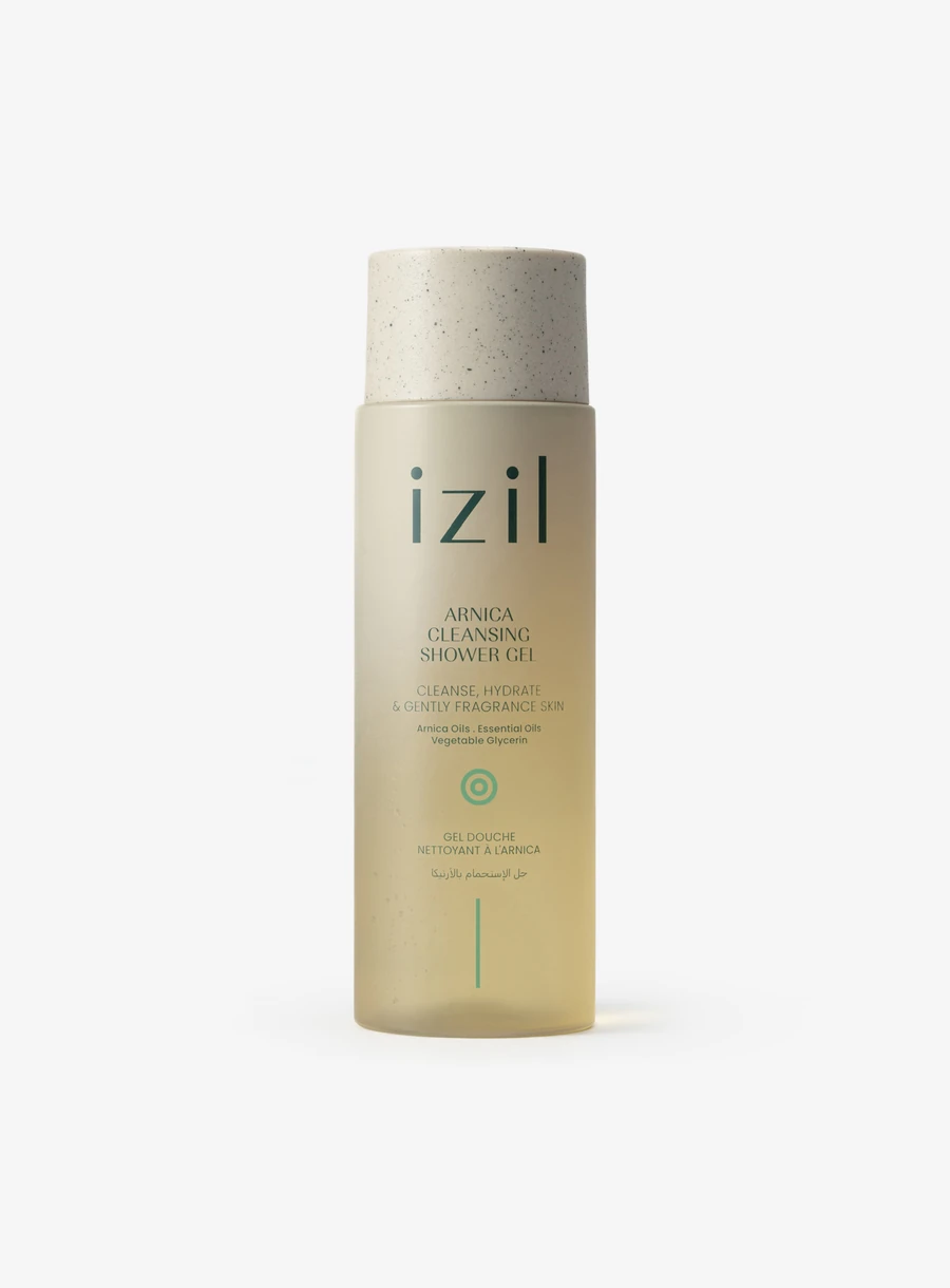 izil Arnica Cleansing Shower Gel 240 ml bottle