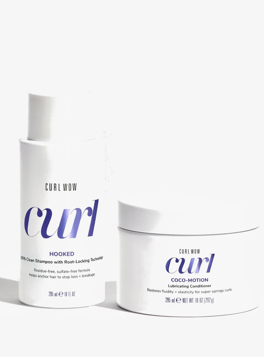 Color Wow Cleanse & Quench Wash Day Duo for Curly Hair