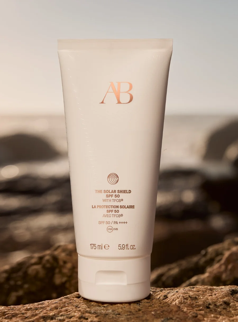 Augustinus Bader The Solar Shield SPF 50 – in use