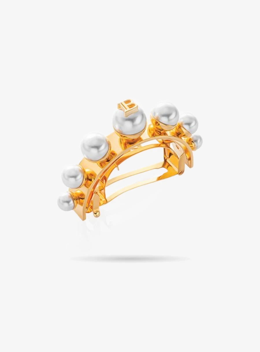 Balmain Hair Limited Edition Pearl Hair Clip Large FW24
