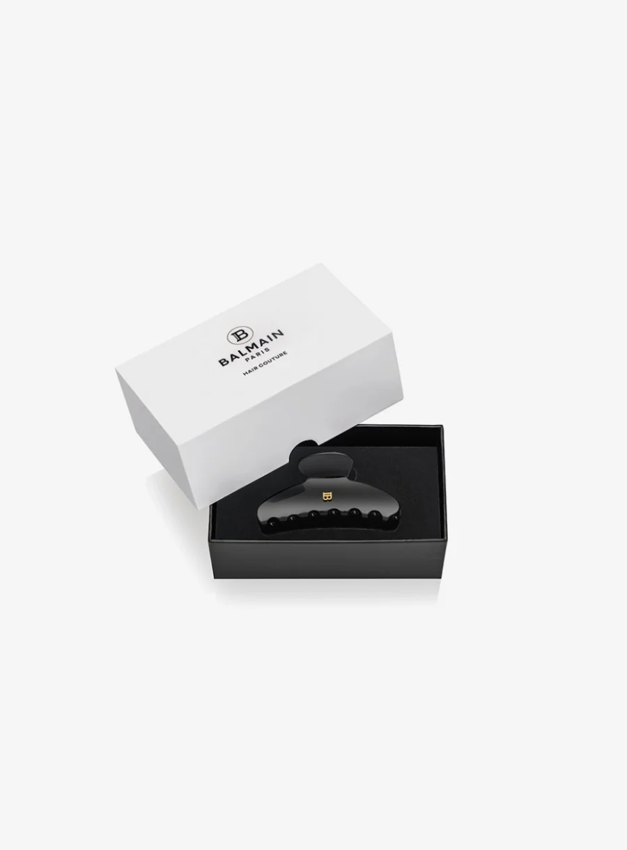 Balmain Hair Pince à Cheveux Medium Black – with box