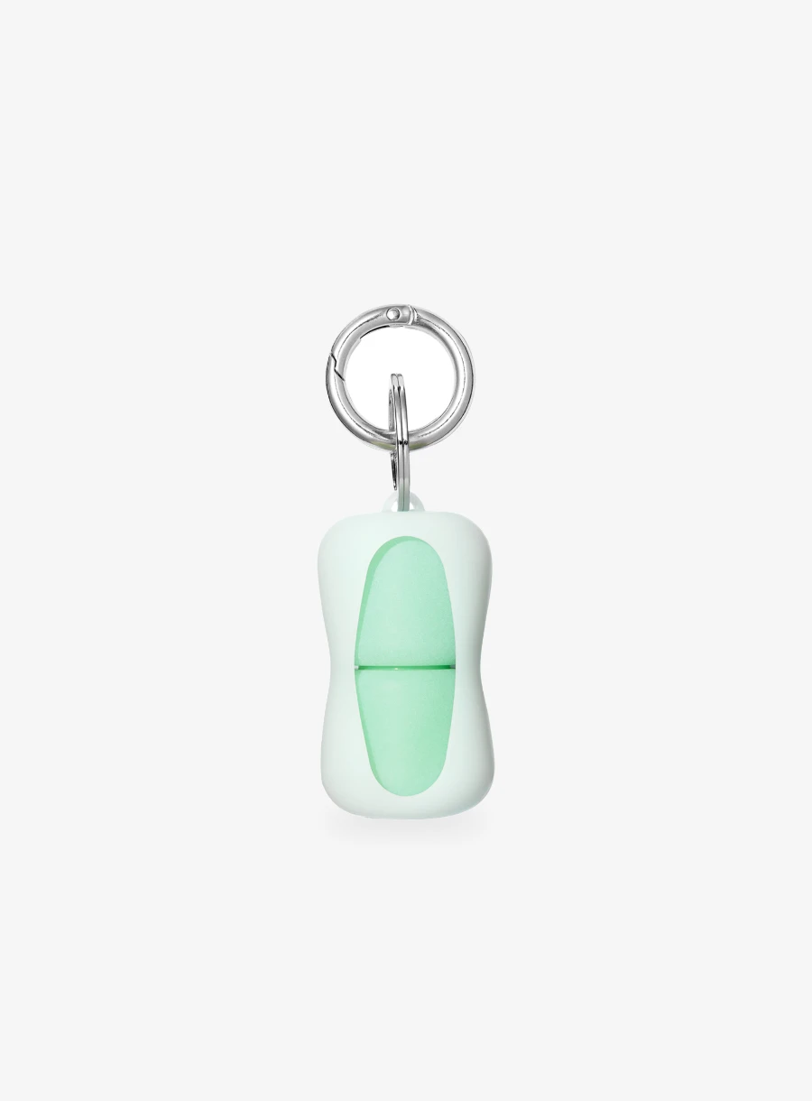 Simihaze Beauty GLOW CASE Keychain Clear glow-in-the-dark case