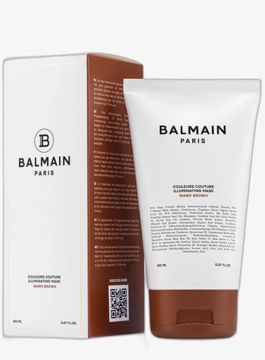 Balmain Hair Illuminating Colour Mask Warm Brown – view 2