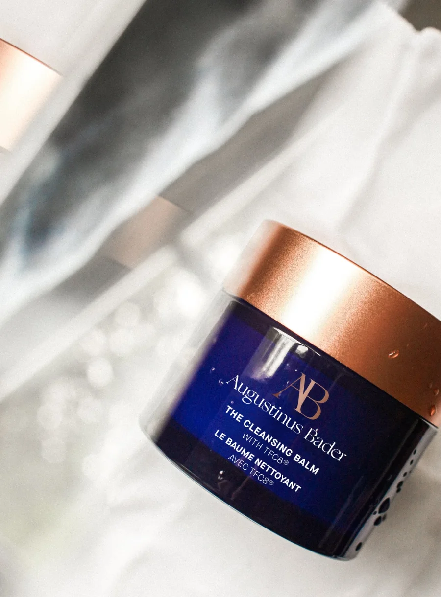 Augustinus Bader The Cleansing Balm – in use