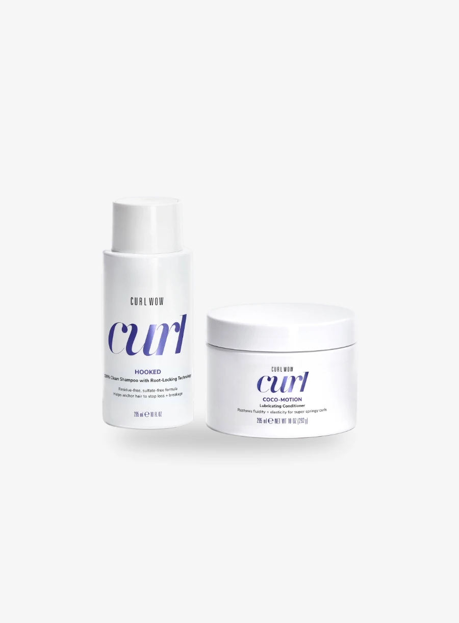 Color Wow Cleanse & Quench Wash Day Duo for Curly Hair set