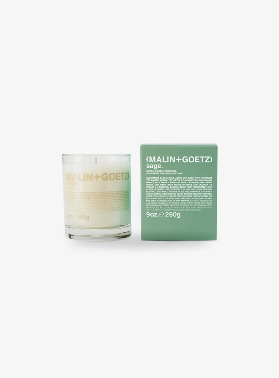 MALIN+GOETZ Sage Candle 9 oz glass