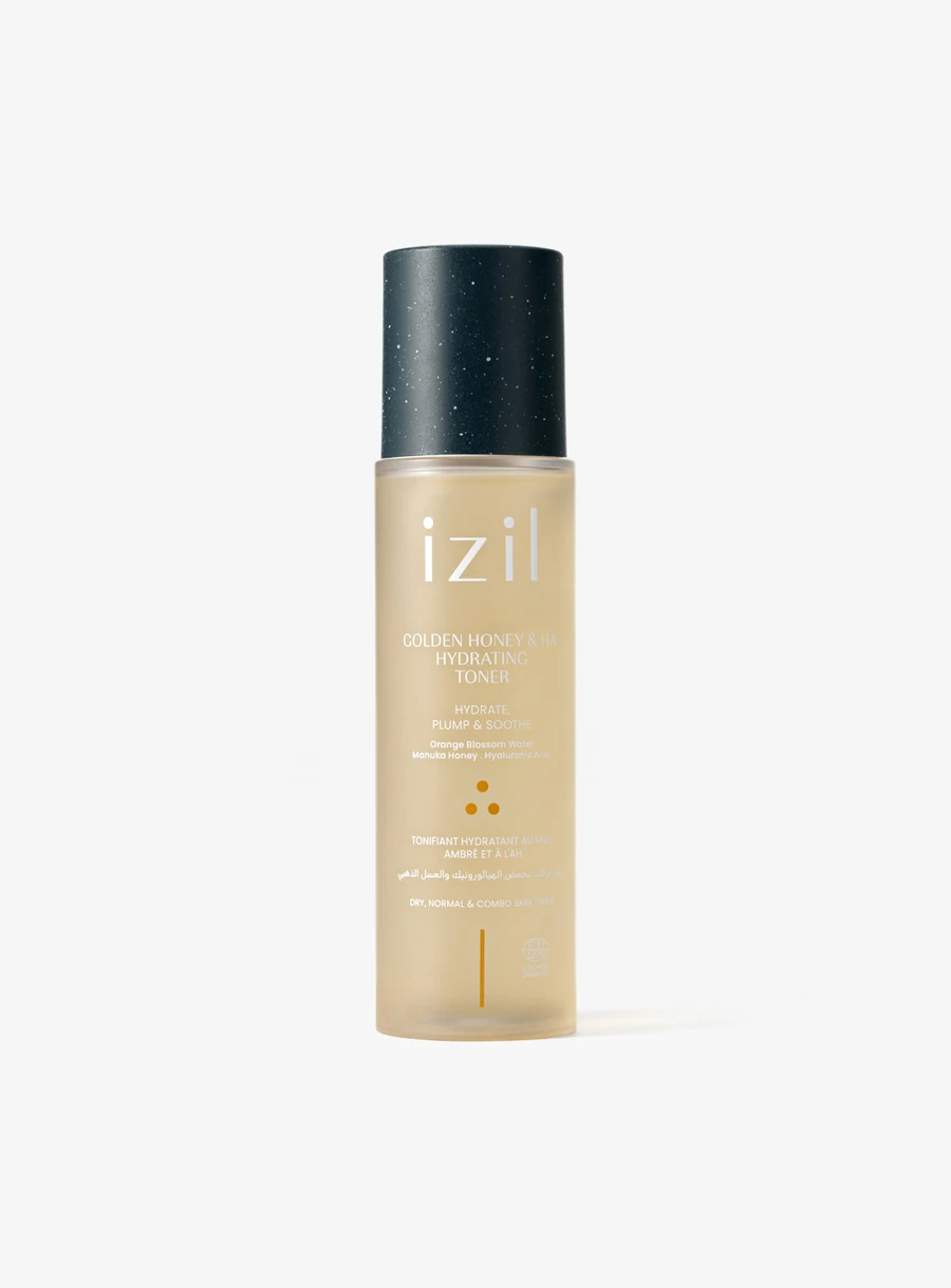 izil Golden Honey HA Hydrating Toner 190 ml bottle