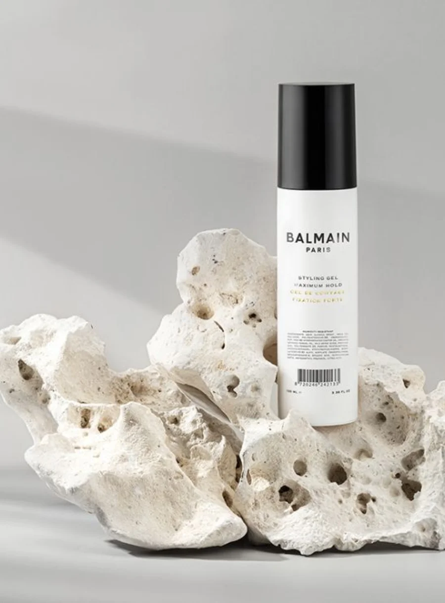 Balmain Hair Styling Gel Maximum Hold – in use