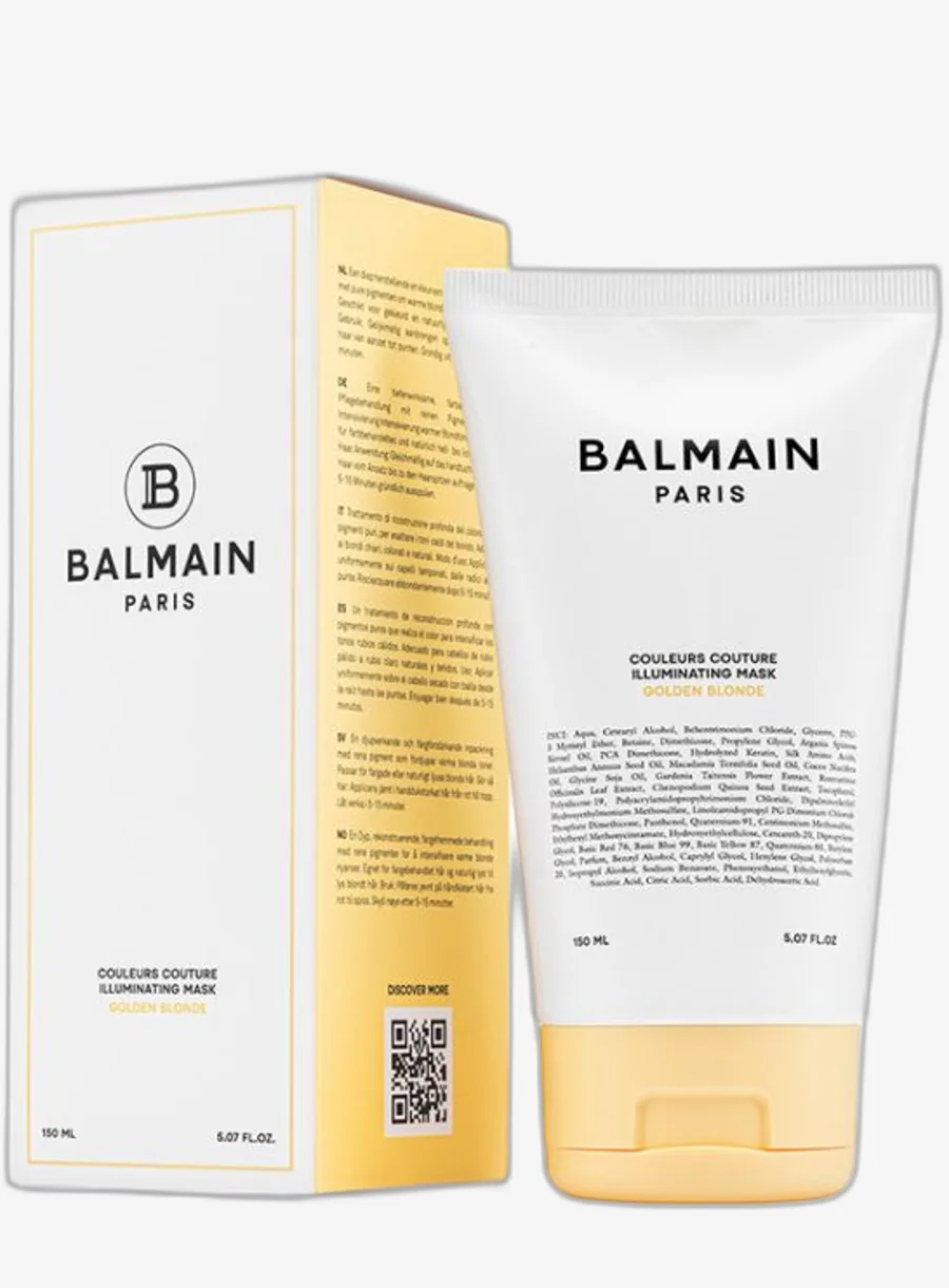 Balmain Hair Illuminating Colour Mask Golden Blonde – view 2
