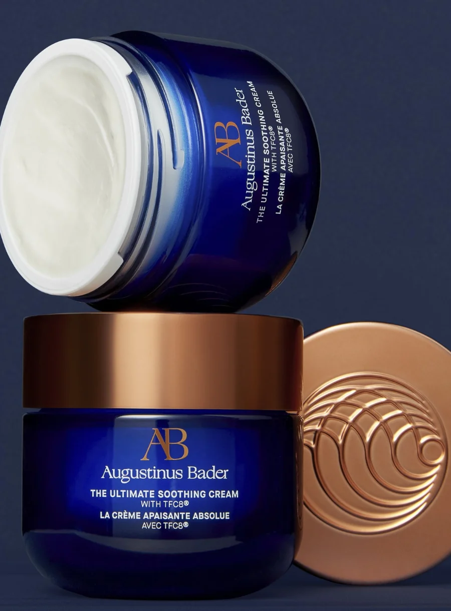 Augustinus Bader The Ultimate Soothing Cream – in use