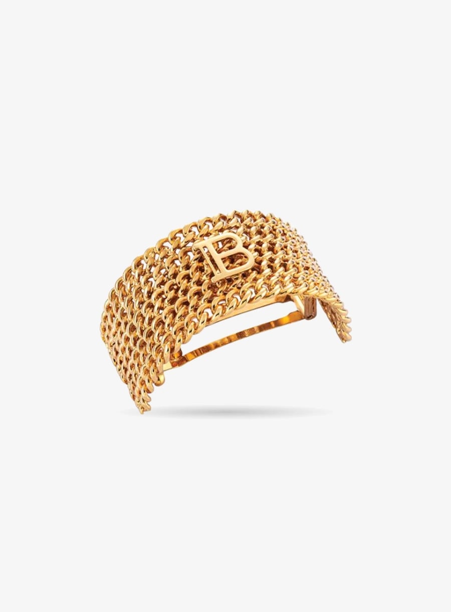Balmain Hair Pont des Arts Hair Clip Large FW22