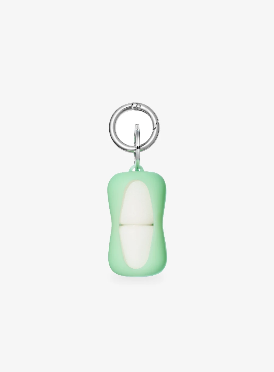Simihaze Beauty GLOW CASE Keychain Green
