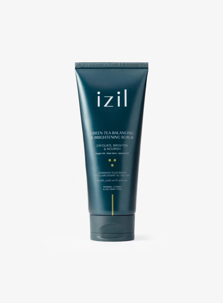 izil Green Tea Balancing Brightening Scrub