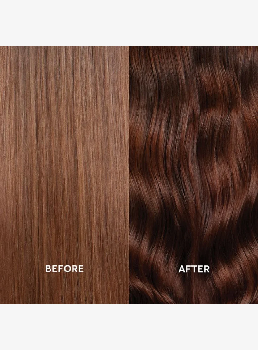 Balmain Hair Illuminating Colour Mask Warm Brown – before and after