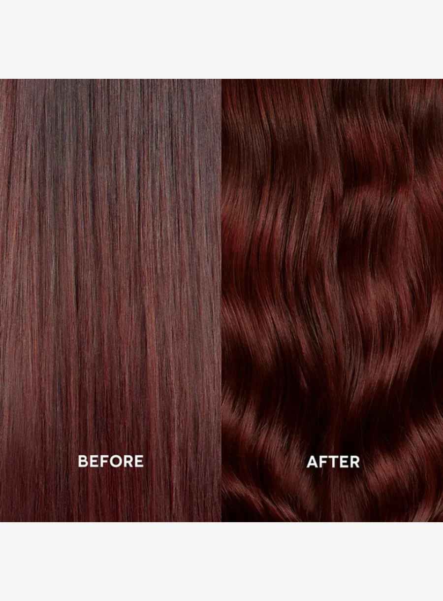 Balmain Hair Illuminating Colour Mask Red – before and after